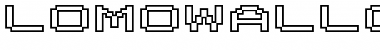 Download LomoWallOutline LT Std 100 Regular Font Title Preview