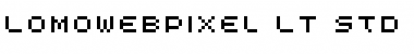 Download LomoWebPixel LT Std 5 Regular Font Title Preview