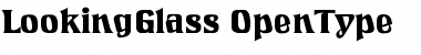 Download LookingGlass Regular Font Title Preview