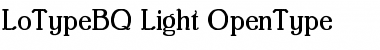 Download Lo-Type BQ Regular Font Title Preview Download Lo-Type BQ Regular Font Title Preview