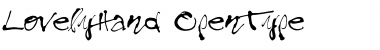 Download LovelyHand Regular Font Title Preview Download LovelyHand Regular Font Title Preview
