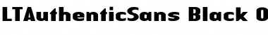 Download LTAuthenticSans Medium Regular Font Title Preview