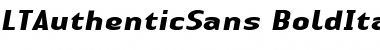 Download LTAuthenticSans Regular Font Title Preview