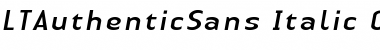 Download LTAuthenticSans Regular Font Title Preview