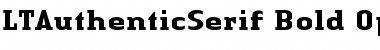 Download LTAuthenticSerif Regular Font Title Preview