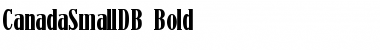 Download CanadaSmallDB Bold Font