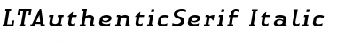 Download LTAuthenticSerif Regular Font Title Preview