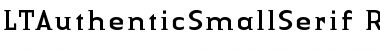 Download LTAuthenticSmallSerif Font