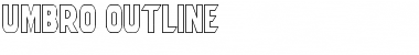Download Umbro Outline Font