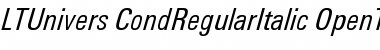 Download LTUnivers Font