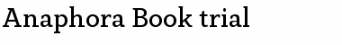 Download Anaphora Trial Font