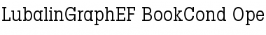 Download LubalinGraphEF BookCond Font Title Preview
