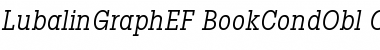 Download LubalinGraphEF BookCondObl Font Title Preview Download LubalinGraphEF BookCondObl Font Title Preview