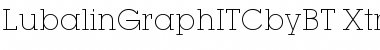 Download ITC Lubalin Graph Font