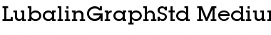Download ITC Lubalin Graph Std Font