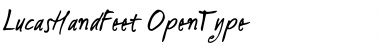 Download LucasHandFeet Font