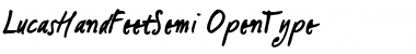 Download LucasHandFeetSemi Regular Font Title Preview Download LucasHandFeetSemi Regular Font Title Preview