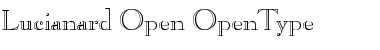 Download Lucianard-Open Regular Font Title Preview Download Lucianard-Open Regular Font Title Preview