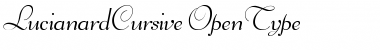 Download LucianardCursive Regular Font Title Preview