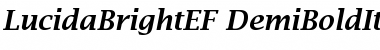 Download LucidaBrightEF Font