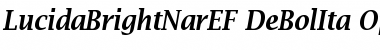 Download LucidaBrightNarEF Font