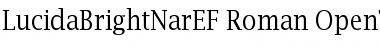 Download LucidaBrightNarEF Font