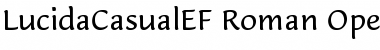 Download LucidaCasualEF Font