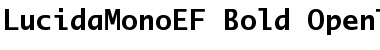 Download LucidaMonoEF Font