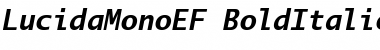 Download LucidaMonoEF Font