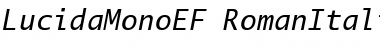 Download LucidaMonoEF Font
