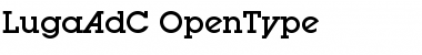 Download LugaAdC Regular Font Title Preview