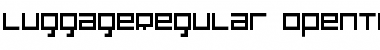 Download Luggage Regular Font Title Preview Download Luggage Regular Font Title Preview