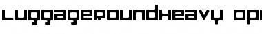 Download LuggageRound Heavy Font Title Preview Download LuggageRound Heavy Font Title Preview