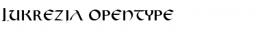 Download Lukrezia Regular Font Title Preview