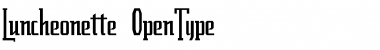 Download Luncheonette Regular Font Title Preview Download Luncheonette Regular Font Title Preview