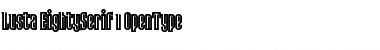 Download Lusta Regular Font Title Preview