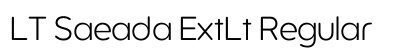 LT Saeada ExtLt Regular preview