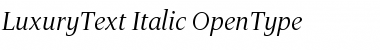 Download Luxury Text Italic Font Title Preview
