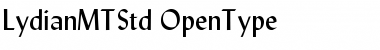 Download Lydian MT Std Font