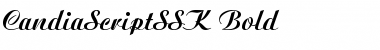 Download CandiaScriptSSK Bold Font