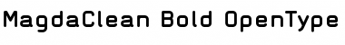 Download MagdaClean Bold Font