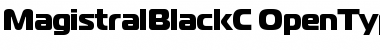 Download MagistralBlackC Font