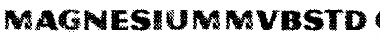 Download Magnesium MVB Std Font