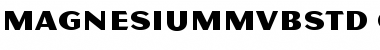 Download Magnesium MVB Std Font