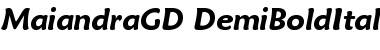 Download Maiandra DmBd It Regular Font