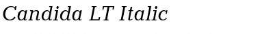 Download Candida LT Italic Font