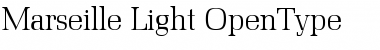 Download Marseille-Light Regular Font