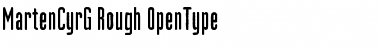 Download MartenCyrG Font