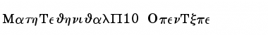 Download MathTechnical P10 Font