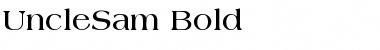 Download UncleSam-Bold Regular Font